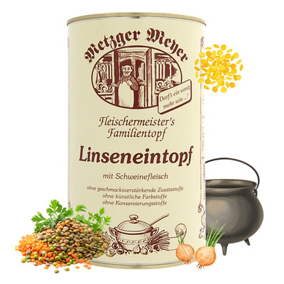 Metzger Meyer Linseneintopf mit Schweinefleisch 1200ml