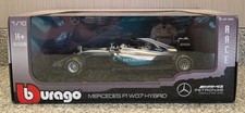 Burago Mercedes F1 W07 Hybrid 1/18 Lewis Hamilton Die-cast 2025 Sealed