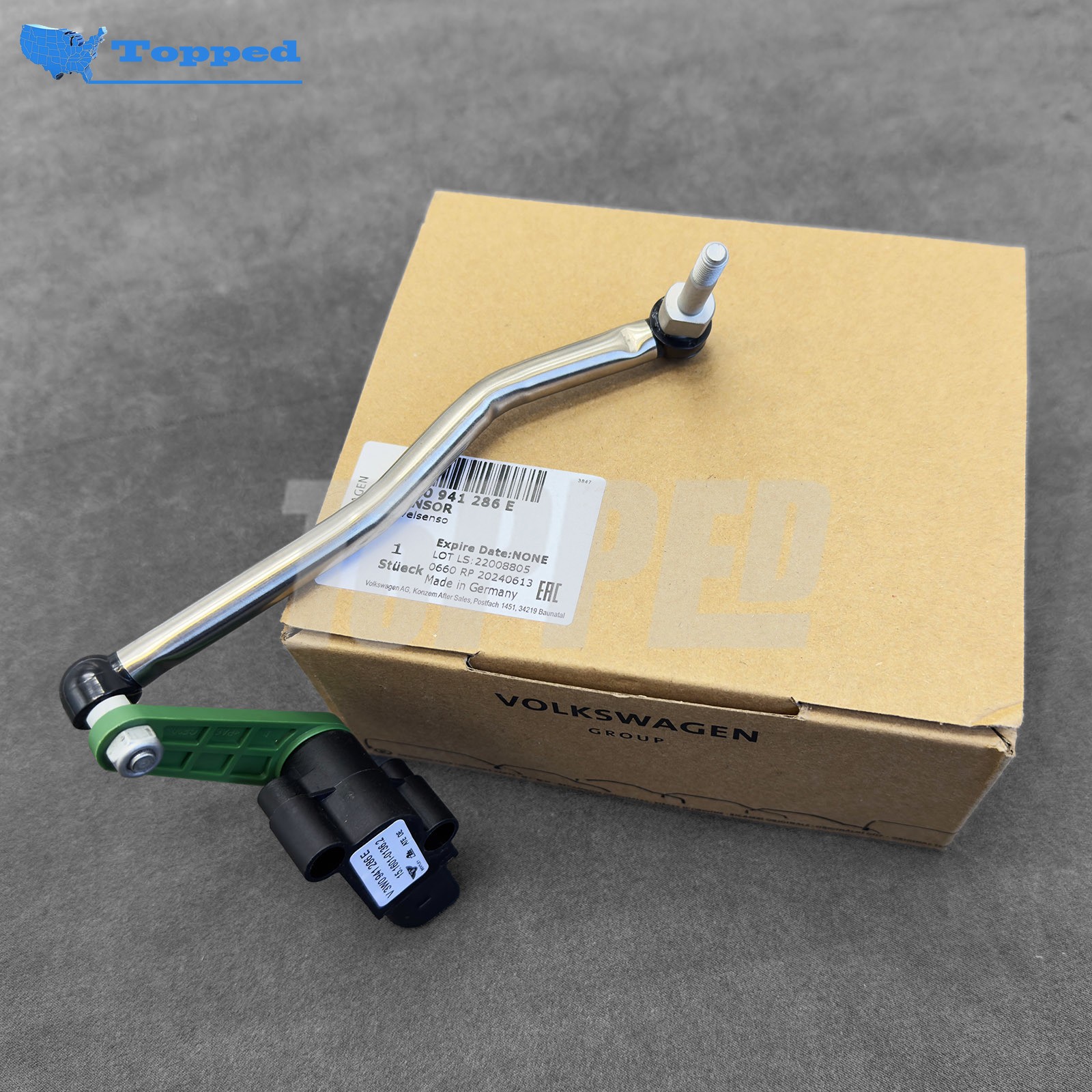 Self-Leveling Height Control Sensor Set for Bentley Continental GTC GT GT3-R