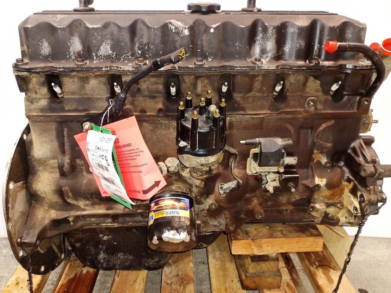 4.0L Engine from 1993 Jeep Wrangler VIN S [167,672 miles] 12482769