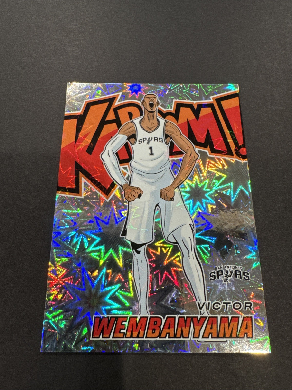 2024-25 Panini Revolution - Kaboom! Vertical Victor Wembanyama #15