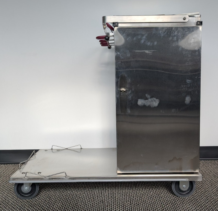 Royce Rolls #F30 Stainless Steel Mini-Size Non-Folding Housekeeping Cart 
