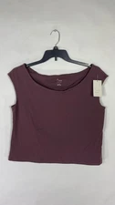 New with Tags A New Day Womens T Shirt Sleeveless Purple Size X Large