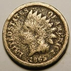 Copper Nickel Indian Head Cent  Cull  "Actual Coin Pictured - Not Cleaned"