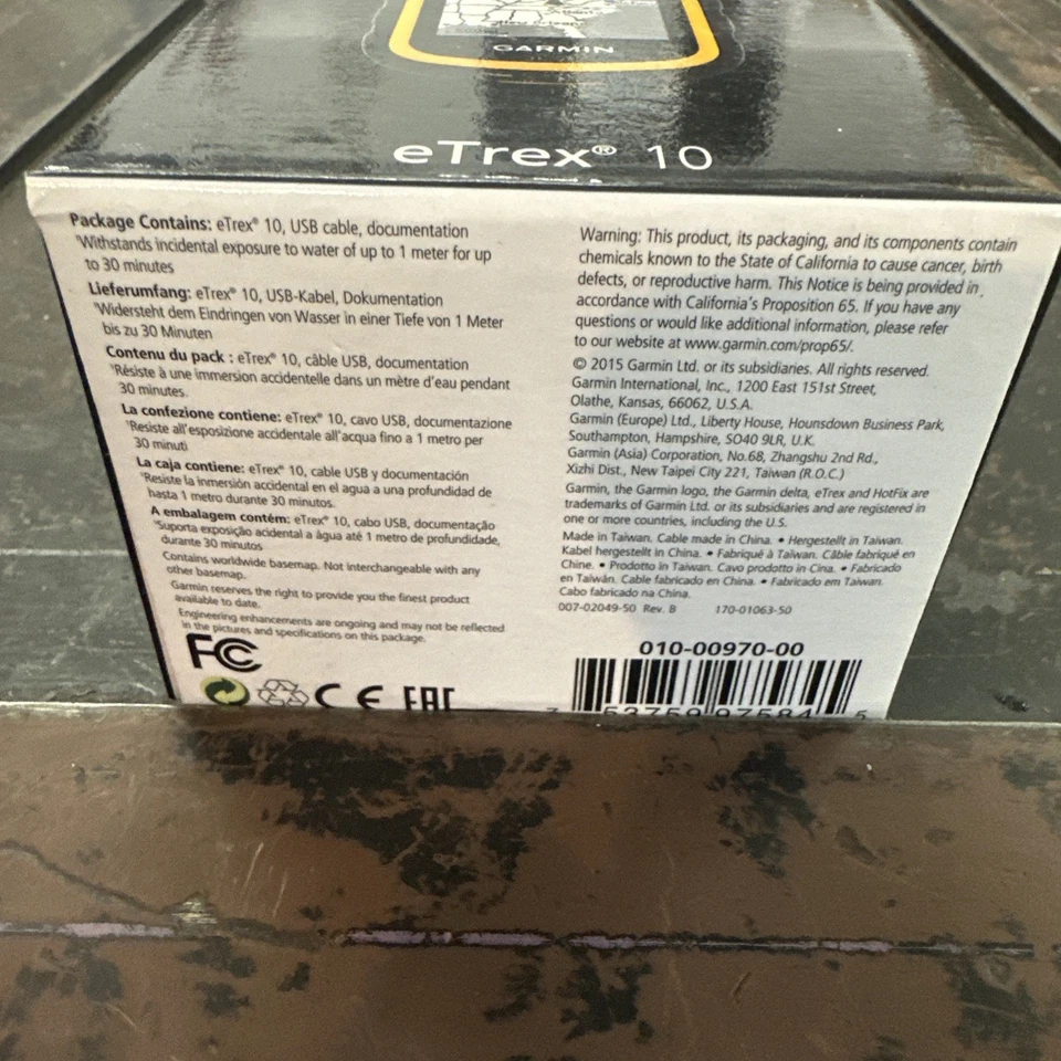 Garmin eTrex 10 2.2 inch Handheld GPS Receiver - Image 2 of 4