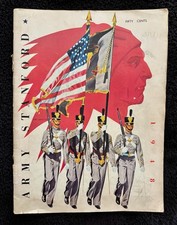 1948 Army vs Stanford Football Program – College Memorabilia – Fair Condition