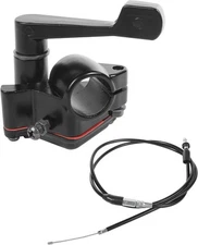 VARGTR Thumb Throttle,Throttle Cable Kit,Car Accessories Mini Bike Black 