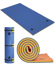 Lily Pad Floating Mat for Lake & Pool, 8'/9'/12' Extra Large Floating Mat, 3-...