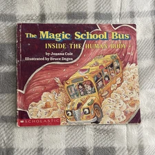 Magic School Bus Inside the Human Body by Joanna Cole (1990, Trade Paperback)