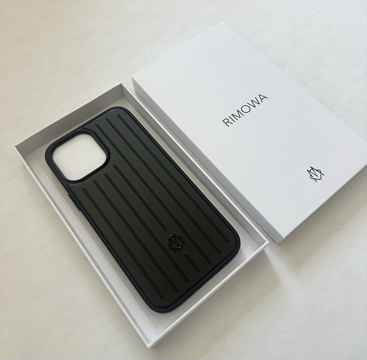 Rimowa Iphone Case Aluminum For 13 ProMAX Black⭐️U.S SELLER
