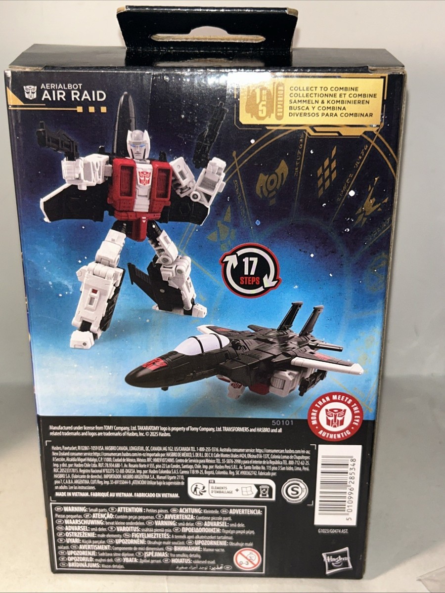 TRANSFORMERS AIR RAID ・当時物/未開封品 Transformers Age of the Primes series Deluxe Class Air Raid IN