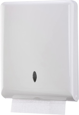 Dispensador toallas papel pared blanco 500 hojas para bano oficina o casa