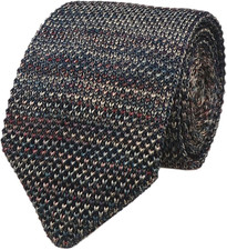 Men's 2" Vintage Casual Formal Skinny Knit Tie Knitting Necktie Pointed Bottom