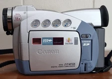 Canon ZR45MC Mini DV Camcorder Untested FOR PARTS Clean
