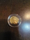 Lot Of Two 1943 STEEL Wartime Wheat Pennies, BOTH ARE 24K GOLD PLATED!! WITH COA — photo 3