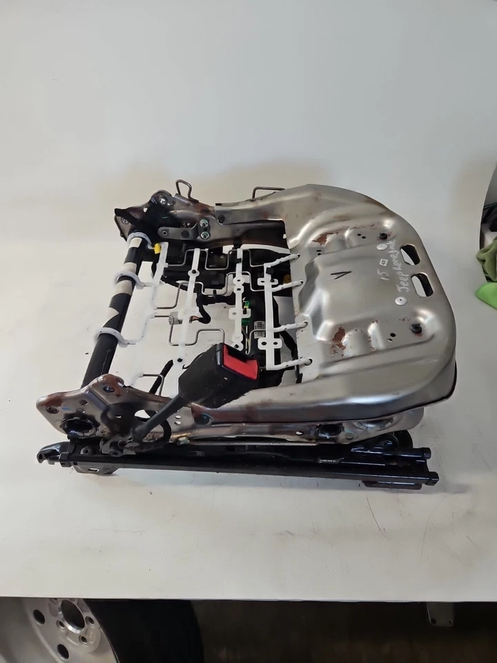 Jeep Renegade 2015-2018 asiento eléctrico del conductor pista totalmente probado OEM delantero izquierdo Foto 4 de 4