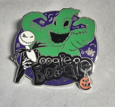 2008 Disney Jack Skellington Oogie Boogie Locking Pin Nightmare Xmas