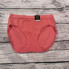 NWT Wacoal Coral Lace Trimmed High Cut B-Smooth Briefs Size Large