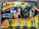Kenner Star Wars Action Masters Die Cast Metal Figures 4 Pack - New