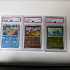 151 Masterball Sva2 Japanese Charmander Bulbasaur Squirtle Set PSA 10 Gem Mint