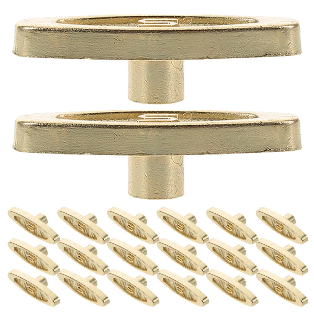 20 Pcs Music Box Repairing Key Diy Parts Wind up Toy Replacement