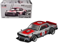 Pop Race PR640349 1/64 Skyline GT-R V8 Drift "Hakosuka" RHD (Right