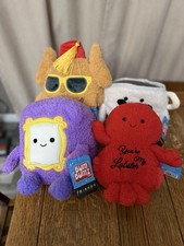 Bum Bumz Friends Plush Set Of 4 - New With Tags