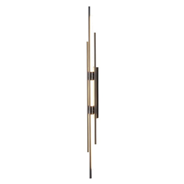 Safara - Elegante Moderne Led-Wandleuchte Schwarz 100 Cm-image