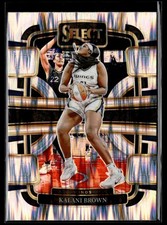 2024 Panini Select WNBA #10 Kalani Brown Prizms Silver Flash