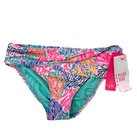 LILLY PULITZER NWT Size 2 Lagoon Hipster Swim Bottom Splash Dance Pink