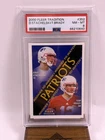 2000 Fleer Tradition Tom Brady Rookie Card PSA 8 #352 Rookies To Watch HOF GOAT