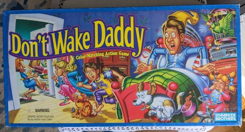 Vintage 1992 Milton Bradley MB DON'T WAKE DADDY Board Game - COMPLETE - WORKS