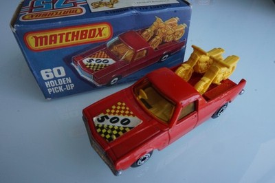 Matchbox Superfast 60 Holden Pick Up mint Box! MIB England