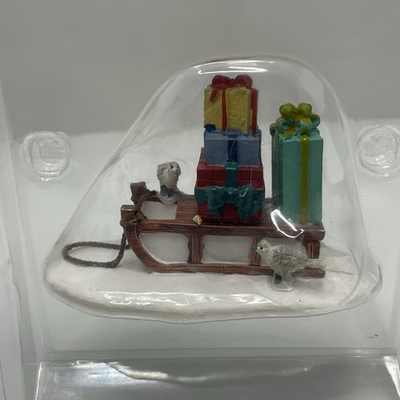 #ad #ad Lemax 2015 Sled With Presents General Products #54937 Snowy Birds Eye The Gifts $4.26