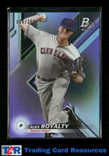 2019 Bowman Platinum #TOP-41 Alex Royalty Top Prospects Purple #/250