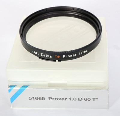 Hasselblad Proxar B60 1m T* Close-Up Lens Mint In Box