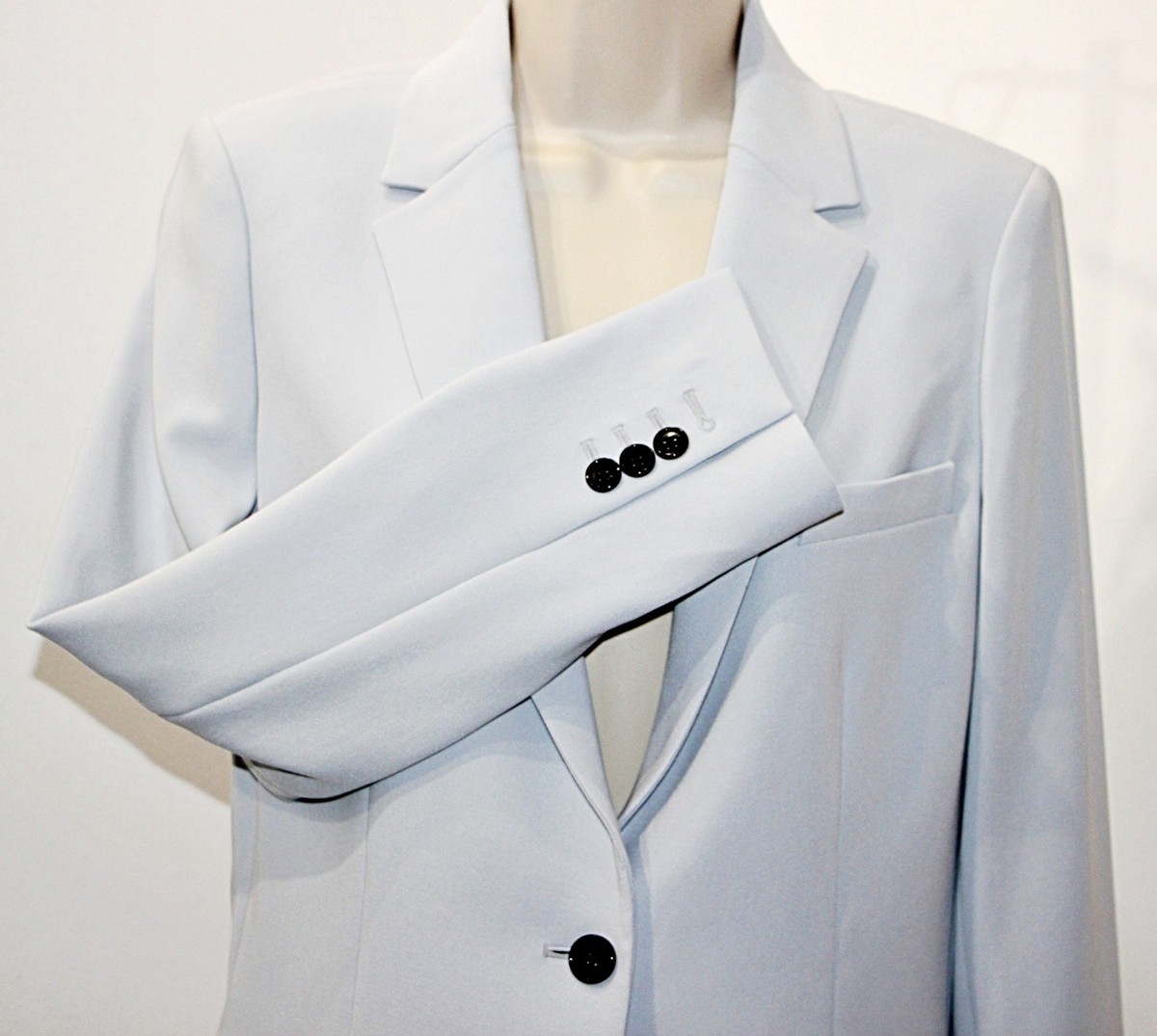 Theory Staple Blazer B Slim-Fit Single Breasted Pearl Blue Admiral 