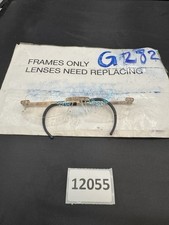 VINTAGE SWISS MADE SFE EYEPHORICS EYEGLASSES RIMLESS brown