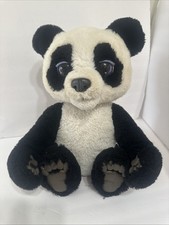 FurReal Plum The Curious Panda Bear Cub Interactive Plush Sound Tested Working