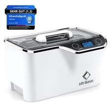 Ultraschallreinigungsger&auml;t 600ml 48kHz Degas Vollwelle 50W Brillenreiniger K&uuml;...