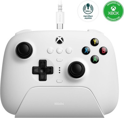 8BITDO ULTIMATE 3-Modus Controller Für Android Xbox One Xbox Series X & PC Weiß