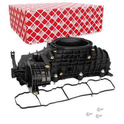 FEBI Ansaugkrümmer + Dichtung für MERCEDES W176 W204 W205 W212 W166 X204 OM651