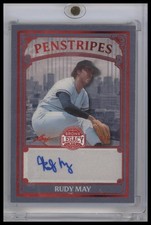 2025 Leaf A Bronx Legacy - Penstripes #P-RM1 Rudy May