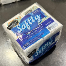 Signature Softly Premium Facial Tissue Pocket Packs 8‑Ct Brick 15 Tissues Each O