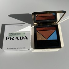 Prada Dimensions Durable Multi-Effect Eyeshadow Quad Refillable Compact 05 Pure