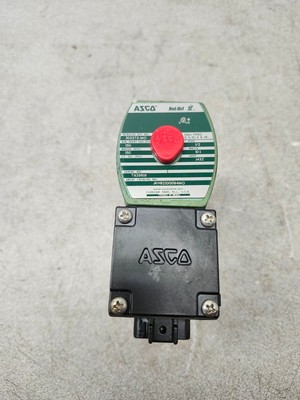 NEW NO BOX ASCO RED HAT SOLENOID VALVE JKH8210G094MO