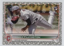 2022 Topps Holiday Mega Box Metallic Konnor Pilkington #HW124 05gv