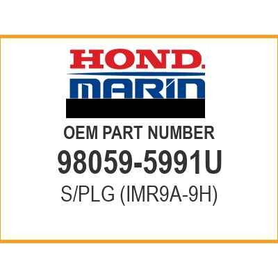 Honda S/PLG IMR9A-9H 98059-5991U OEM NEW