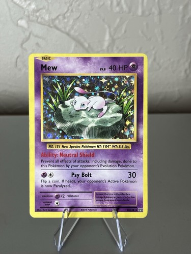 Mew 53/108 Evolutions Holo