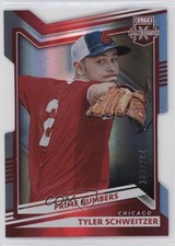 2022 Elite Extra Edition Prime Numbers C Die-Cut /184 Tyler Schweitzer #161 0q3